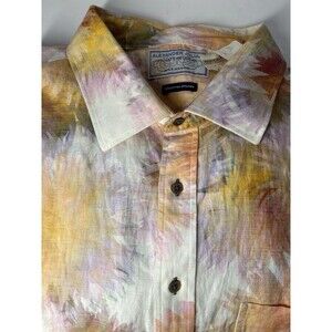 Alexander Julian Private Reserve Estate Designed Cotton/Linen Multicolor 4XT